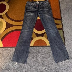 Shaggy Bottom Blue Jeans